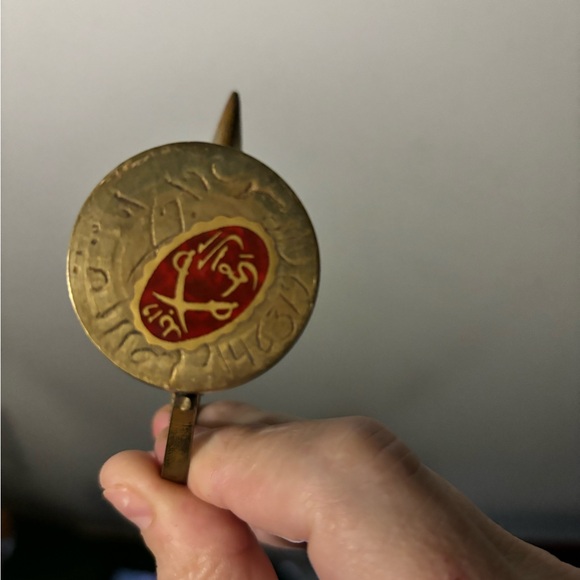 Middle eastern 3” Brass Coffee/Tea Pot - Picture 2 of 2